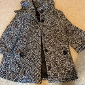 Vintage thrifted Y2K trench coat